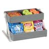 Cal-Mil 3449-2-83 Ashwood 16in x 20in x 9.5"H Oak Wood 2-Tier The Cal-Mil 3449-3 