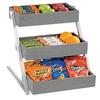 Cal-Mil 3449-3-83 Ashwood 16in x 20in x 15.5"H Oak Wood 3-Tier Merchandiser 