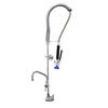Fisher 34600 Wall-Mount Spring Pre-Rinse Unit with 14in Add-On Faucet 