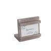Cal-Mil 3483-23-110 Aspen 2in x 3"H Gray Pine Wood Card Holder - 6 Each 