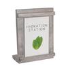 Cal-Mil 3483-46-110 Aspen 4in x 6"H Gray Pine Wood Card Holder - 6 Each 