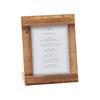 Cal-Mil 3483-46-99 Madera 4in x 6"H Rustic Pine Card Holder - 6 Each 