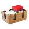 Cal-Mil 3499-60 Bamboo 10.75in x 7in x 4.75"H (3) Section Bar Organizer 