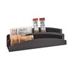 Cal-Mil 3580-13 Classic 9.25in x 2in x 2.75in Black Plastic Packet Organizer 