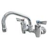 Fisher 36100 4in Backsplash Faucet with 6in Swing Spout & Lever-Handle 