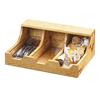 Cal-Mil 3613-3-99 Madera 13.75in x 10in x 5.25"H Rustic Pine Condiment Organizer 
