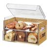 Cal-Mil 3624-99 Madera 20.25in x 12.75in x 13.25"H Clear 2-Tier Display Case 