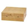 Cal-Mil 3628-4-99 Madera 12in x 12in x 4"H Rustic Pine Display Riser 