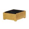 Cal-Mil 3633-99 Madera 12.75in x 16in x 7.25"H Rustic Pine Induction Unit 