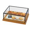 Cal-Mil 3648-1520-99 Madera 20in x 15in x 8"H Rustic Pine Pastry Case 