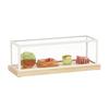Cal-Mil 3648-822-71 Blonde 20in x 8in x 7.75"H Countertop Pastry Case 