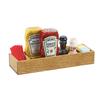 Cal-Mil 3669-99 Madera 15.75in x 5in x 2.5"H Rustic Pine Condiment Organizer 