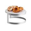 Cal-Mil 3680-126-81M Ashwood 12in Dia. x 6"H Marble Melamine Display Riser 
