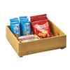 Cal-Mil 3682-1210-99 Madera 12in x 10in x 3.5"H Rustic Pine Stacking Box - 4 Each 