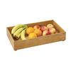 Cal-Mil 3682-2012-99 Madera 20in x 12in x 3.25"H Rustic Pine Stacking Box - 4 Each 
