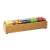 Cal-Mil 3682-205-99 Madera 20in x 12in x 5"H Rustic Pine Stacking Box - 4 Each 