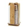 Cal-Mil 378-99 Madera 9in x 9in x 18.5"H Rustic Pine Cup & Lid Organizer 