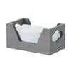 Cal-Mil 3810-83 Ashwood 4in x 8"H Gray Oak Napkin Holder 