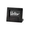 Cal-Mil 3818-23-87 Cinderwood 5in x 2.6in x 4.25"H Dark Oak Tabletop Chalkboard 