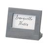 Cal-Mil 3825-23-83 Ashwood 5in x 2.5in x 4.5"H Gray Oak Cardholder - 6 Each 