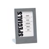 Cal-Mil 3825-46-83 Ashwood 5in x 3.5in x 6.5"H Gray Oak Cardholder - 6 Each 