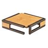 Cal-Mil 3902-3-84 Sierra 12in x 12in x 3.25"H Rustic Pine Display Riser 