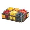 Cal-Mil 3910-6-84 Sierra 12.5in x 9in x 4.5"H Rustic Pine Condiment Organizer 