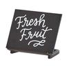Cal-Mil 3919-43-84 Sierra 4in x 3"H Metal Frame Chalkboard Sign - 6 Each 
