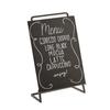 Cal-Mil 3919-811-84 Sierra 8.5in x 11"H Metal Frame Chalkboard Sign - 6 Each 