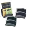 Cal-Mil 399-13 Classic 4in x 3in x 3.25"H Black Acrylic Packet Organizer 