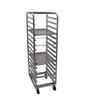 Channel Manufacturing 402A 20.5in x 26in Welded Aluminum Bun Pan Rack with 4in Spacing 