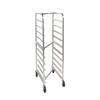 Channel Manufacturing 404AN 20.5in x 26in Aluminum Nesting Bun Pan Rack with 6in Spacing 