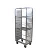 Channel Manufacturing 410A 28.5in x 18in Welded Aluminum Bun Pan Rack with 2in Spacing 