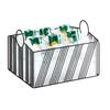 Cal-Mil 41115-10-13 Portland 12.8in x 13.25in x 8.1"H Black Wire Ice Housing 