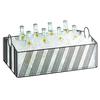 Cal-Mil 41115-12-13 Portland 21in x 13.25in x 8.1"H Black Wire Ice Housing 