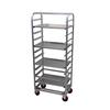 Channel Manufacturing 413A 28.5in x 18in Welded Aluminum Bun Pan Rack with 5in Spacing 