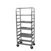 Channel Manufacturing 414A 28.5in x 18in Welded Aluminum Bun Pan Rack with 6in Spacing 