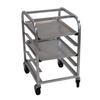 Channel Manufacturing 427A 20.5in x 26in Heavy-Duty Aluminum Bun Pan Rack with 5in Spacing 