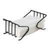 Cal-Mil 4314-13 8in x 4"H Black Wire Napkin Holder 