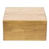 Cal-Mil 432-6-99 Madera 12in x 12in x 6"H Rustic Pine Display Riser 