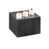 Cal-Mil 432-9-96 Midnight Bamboo 12in x 12in x 9"H Natural Display Riser 