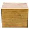 Cal-Mil 432-9-99 Madera 12in x 12in x 9"H Rustic Pine Display Riser 