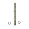 Fisher 43567 Stainless Steel Double Short Axle with 2 Snap Rings 