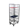 Channel Manufacturing 439A 21in x 30in x 70in Aluminum Cafeteria Tray Rack with 5in Spacing 