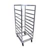 Channel Manufacturing 448A6 23in x 30in x 64in Aluminum Cafeteria Tray Rack with 6in Spacing 
