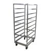 Channel Manufacturing 468A 45in x 30in x 70in Aluminum Double Tray Rack with 6in Spacing 