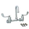 Fisher 47330 8in Backsplash Faucet with 12in Gooseneck Spout & EZ-Install 