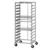 Channel Manufacturing 486DD 29.5in x 21in Aluminum Donut Screen Rack with 4.75in Spacing 