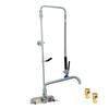 Fisher 49514 8in Backsplash Swivel Pre-Rinse Unit with 14in Add-On Faucet 