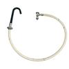 Fisher 5008 3/4in x 72in Hose with 360° Gooseneck Spout & Vacuum Breaker 